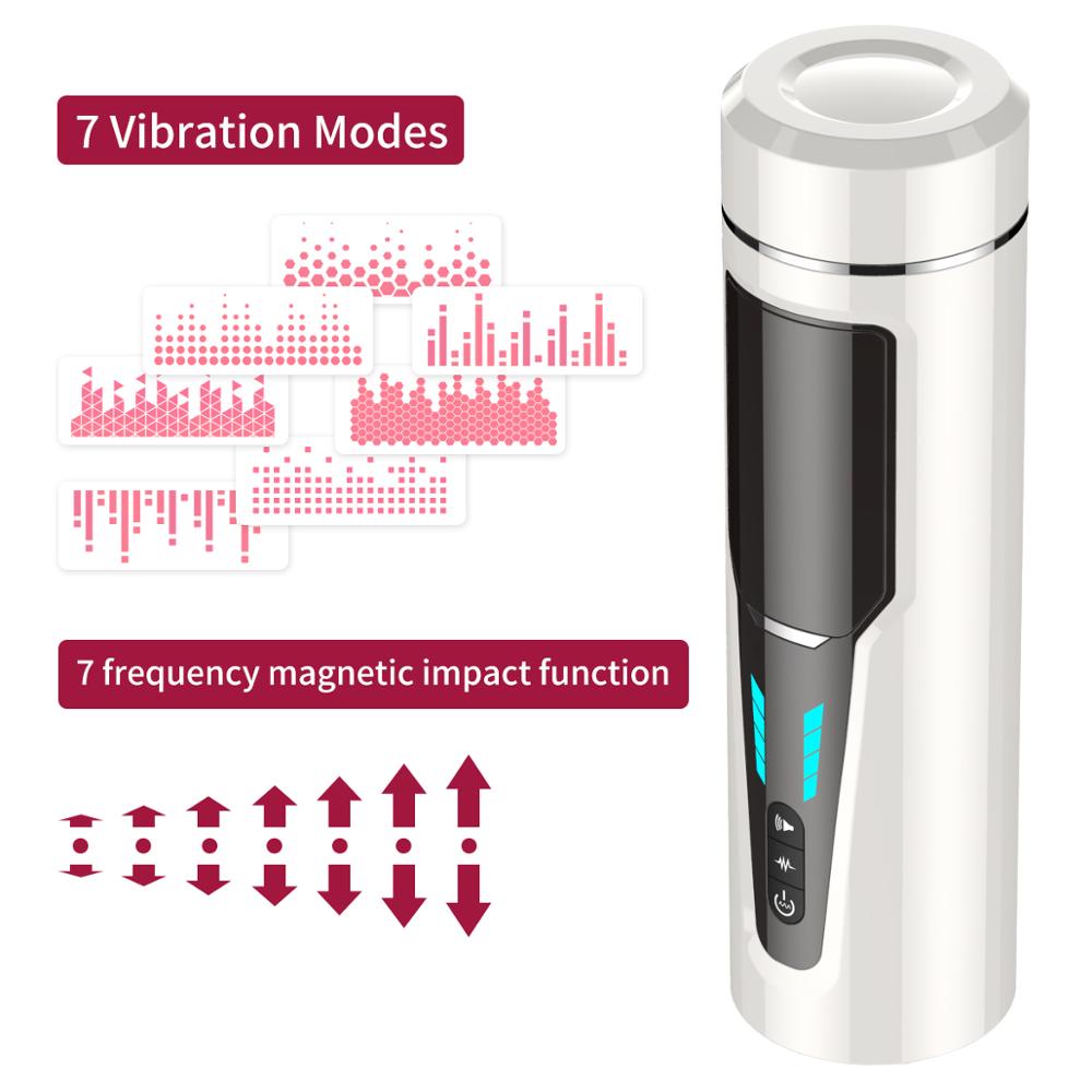 7 frequencies Automatic Piston Telescopic Rotation Male Masturbator BKC 7 frequencies Automatic Piston Telescopic Rotation Male Masturbator BKC