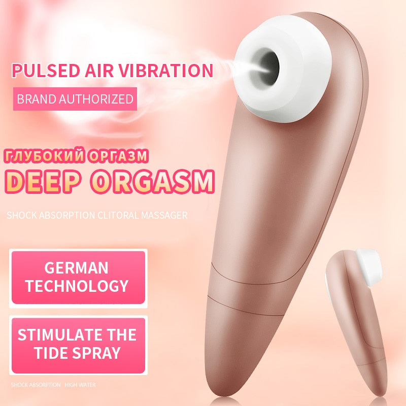 Sucking G spot Clit Stimulation Vibrator