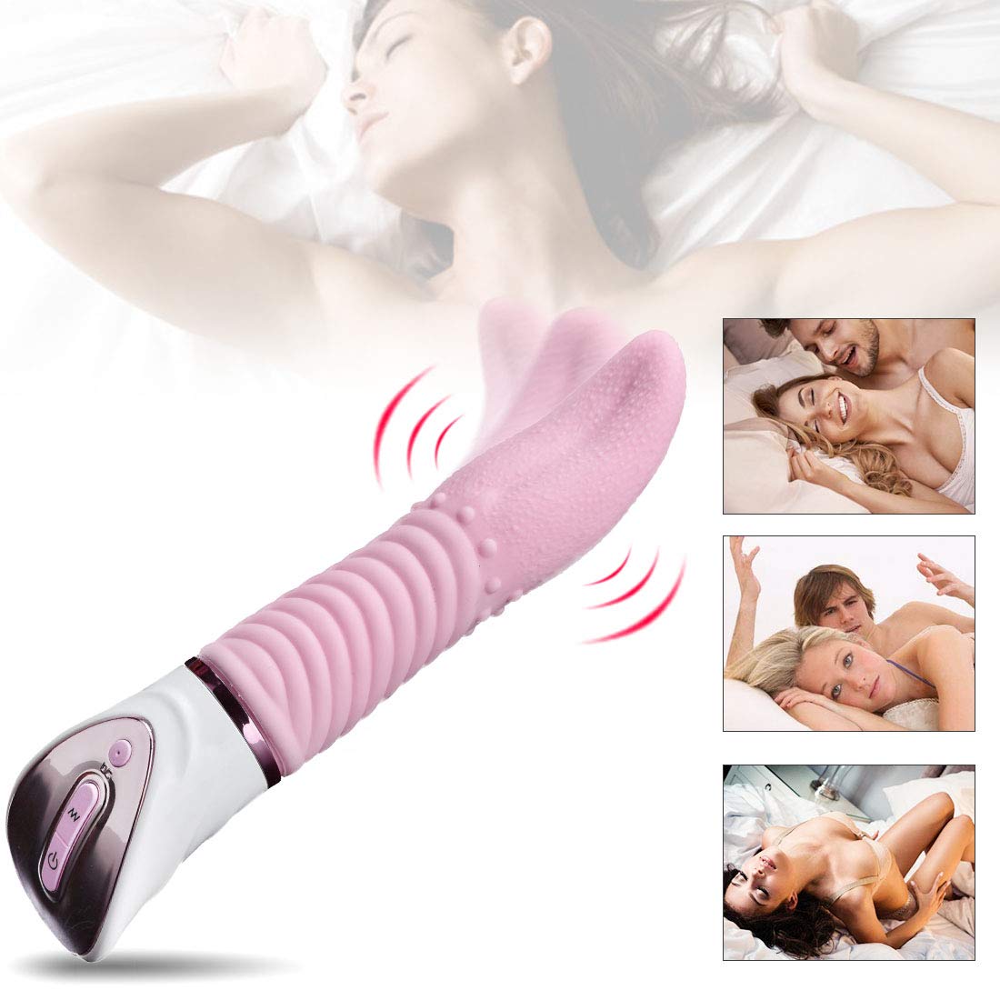 10 Speed Tongue Oral Sex G Spot Vibrating Massager G-bliss O-maker Toy