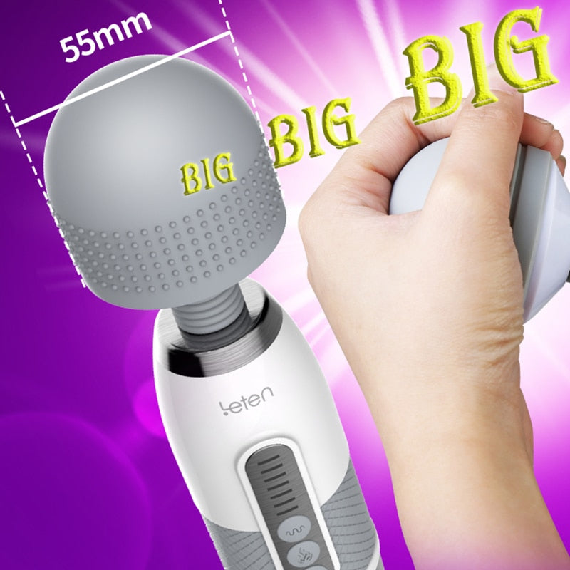 Powerful Giant Vibrator Powerful Massager Magic Toy G-bliss O-maker Toy