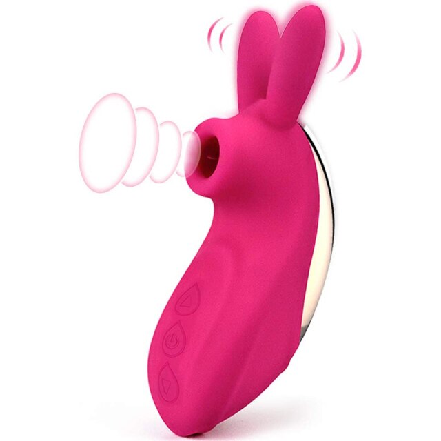 Klitoris-Saugvibrator mit 10 Intensitätsmodi für Frauen 