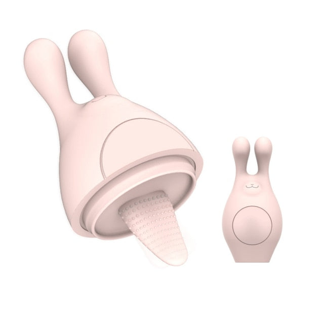 Rabbit Huge Tongue Dildo Vibrator G-bliss O-maker