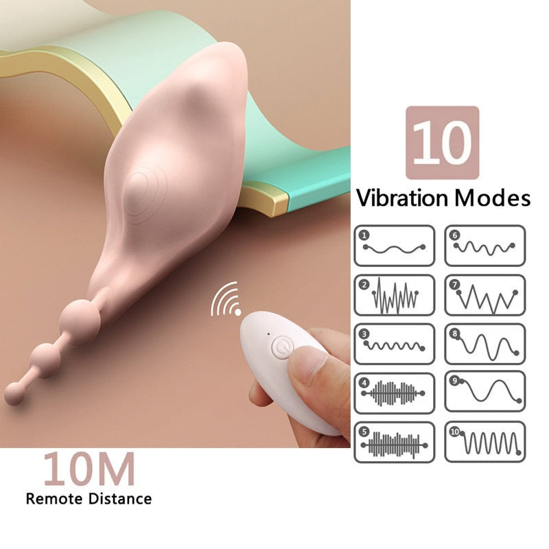 Weiblicher Klitorisstimulator Fernbedienung Höschen Vibrator