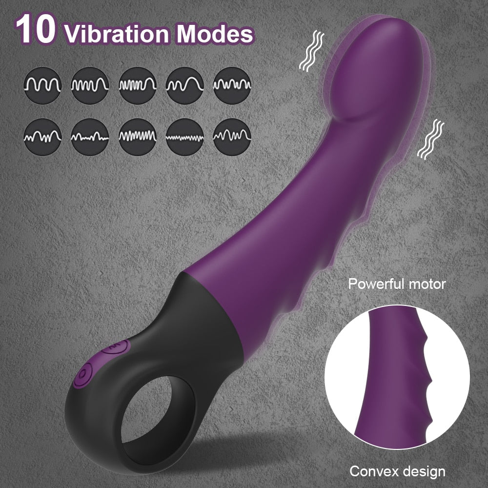 Powerful 10 Modes G Spot Vibrator G-bliss O-maker Toy
