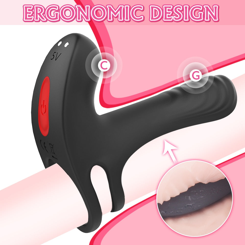 Elastic Delay Vibrating Cock Ring Stretchy Intense Clit Stimulation Vi BKC Elastic Delay Vibrating Cock Ring Stretchy Intense Clit Stimulation Vi BKC