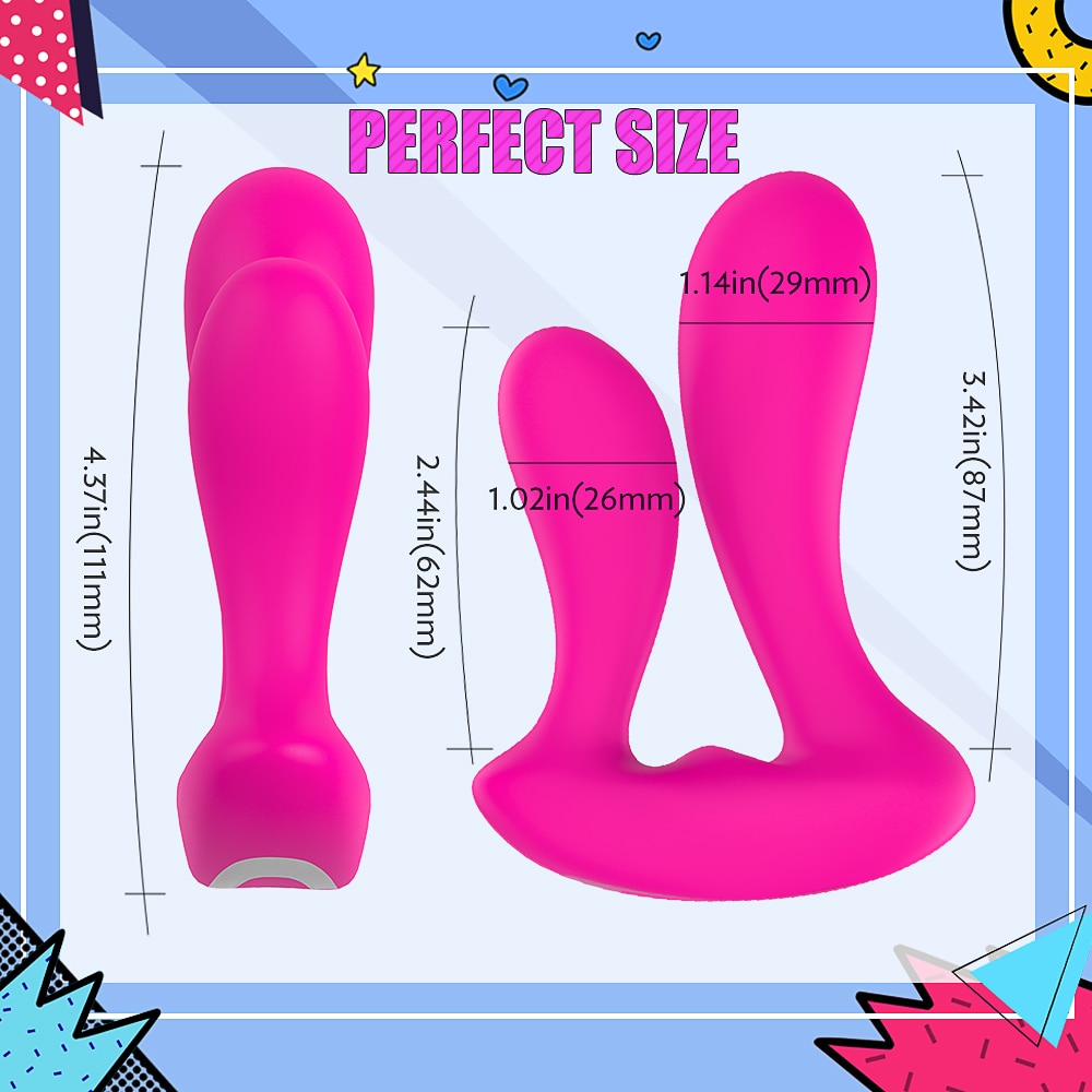 3 in1 Invisible Wear Panties VibratorG-bliss O-maker Toy