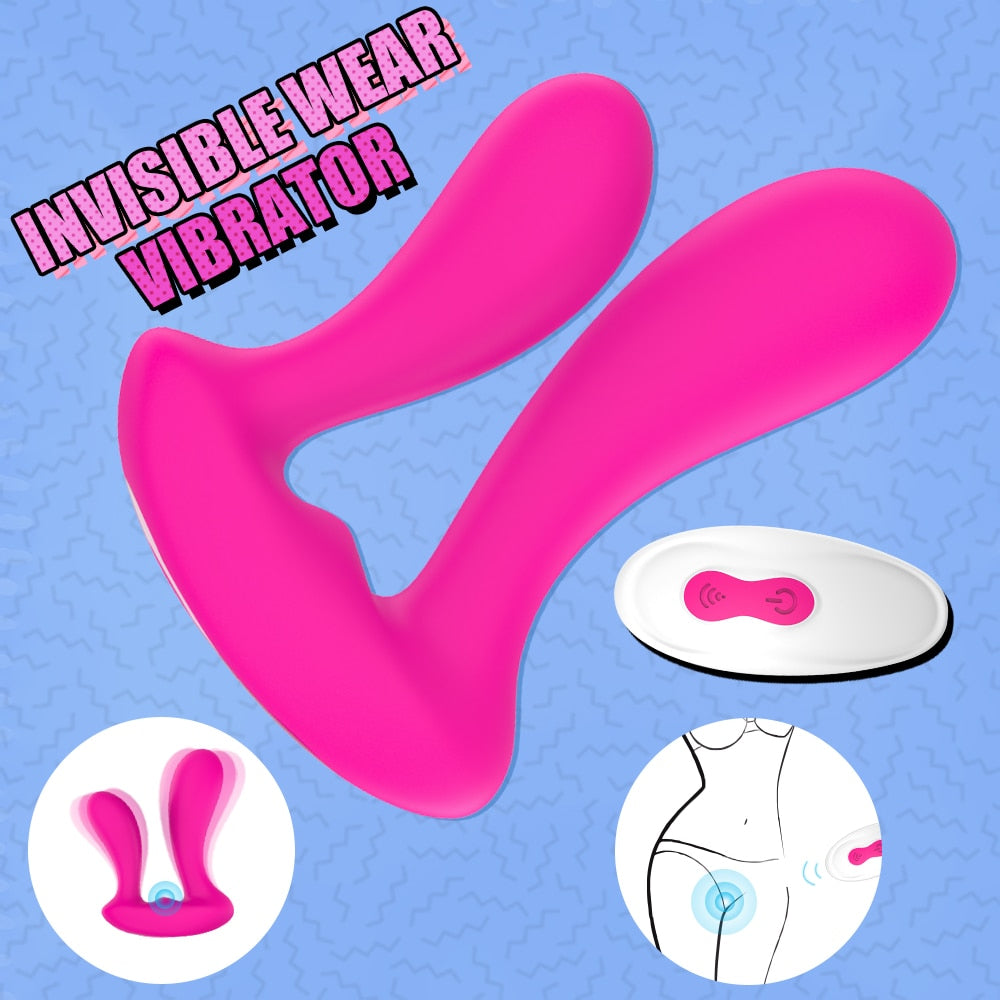 3 in1 Invisible Wear Panties VibratorG-bliss O-maker Toy