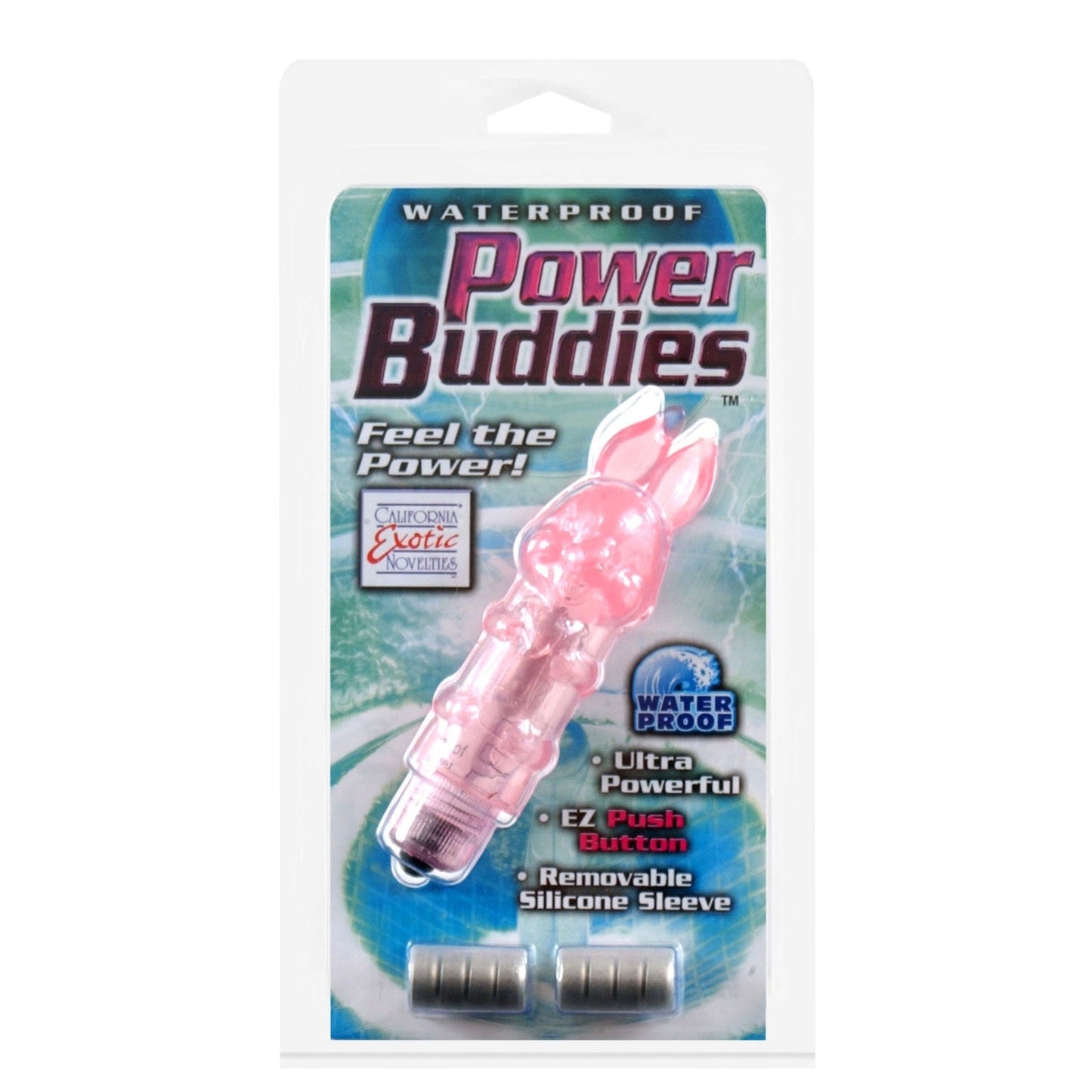 Waterproof Power Buddies Rabbit - Pink