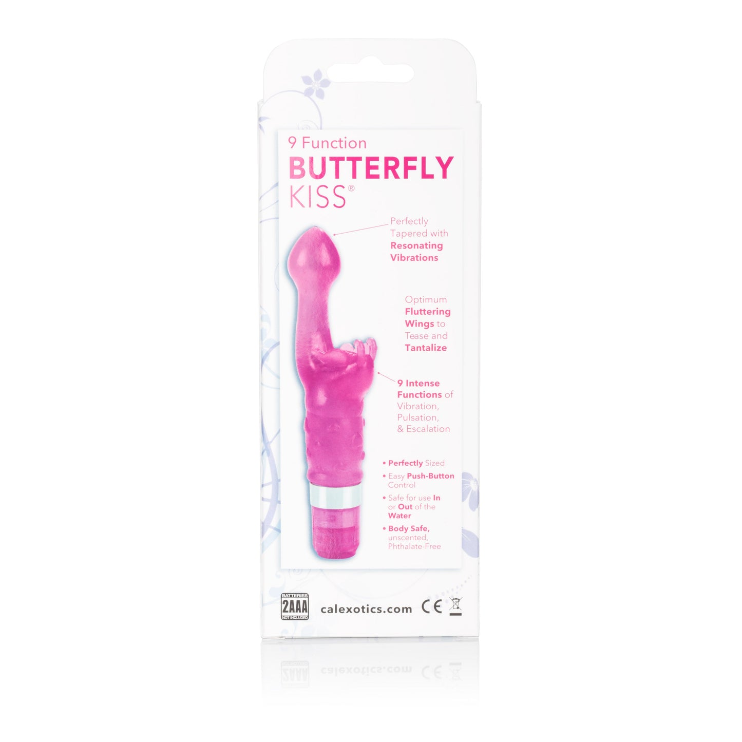 9 Function Butterfly Kiss G-bliss O-maker - Platinum Edition - Pink